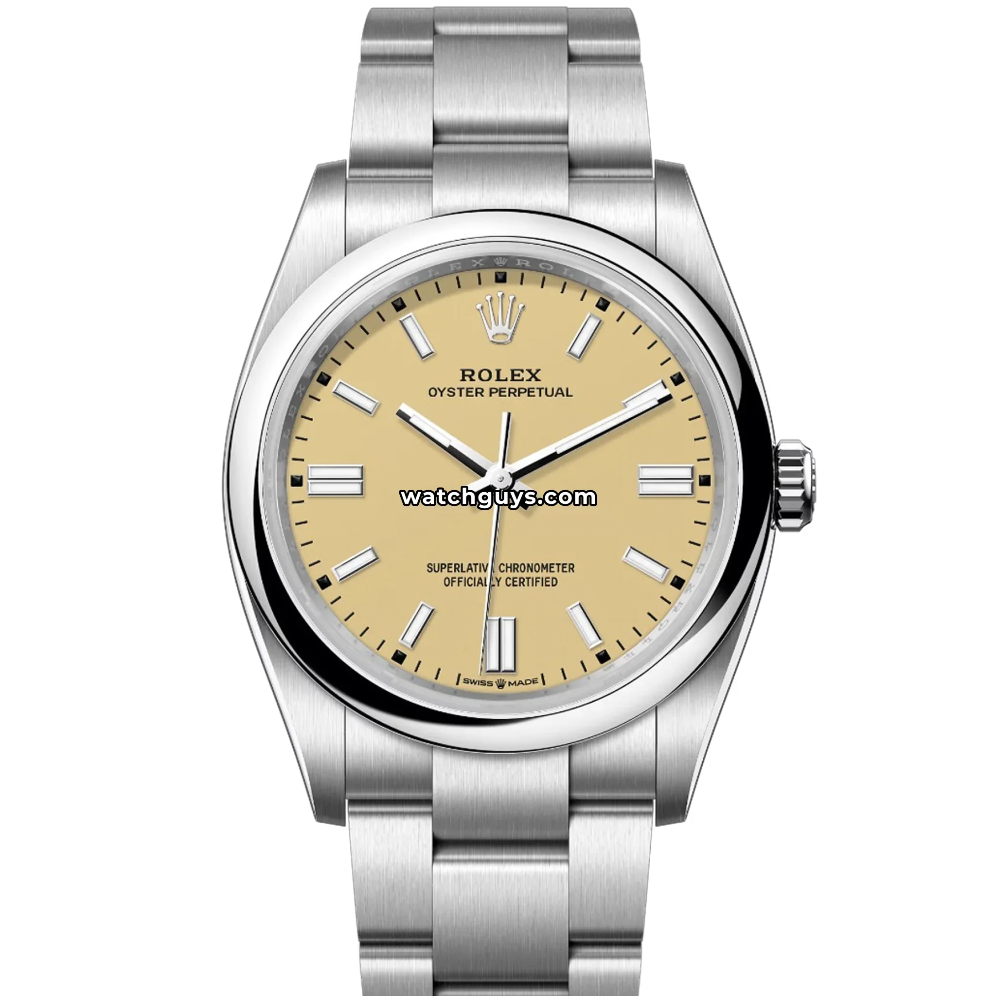 Rolex Oyster Perpetual 126000 Beige