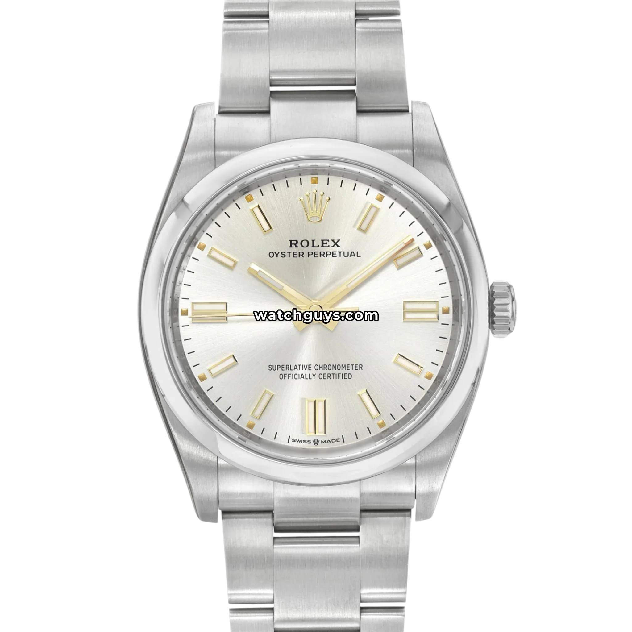Rolex Oyster Perpetual 126000 Silver