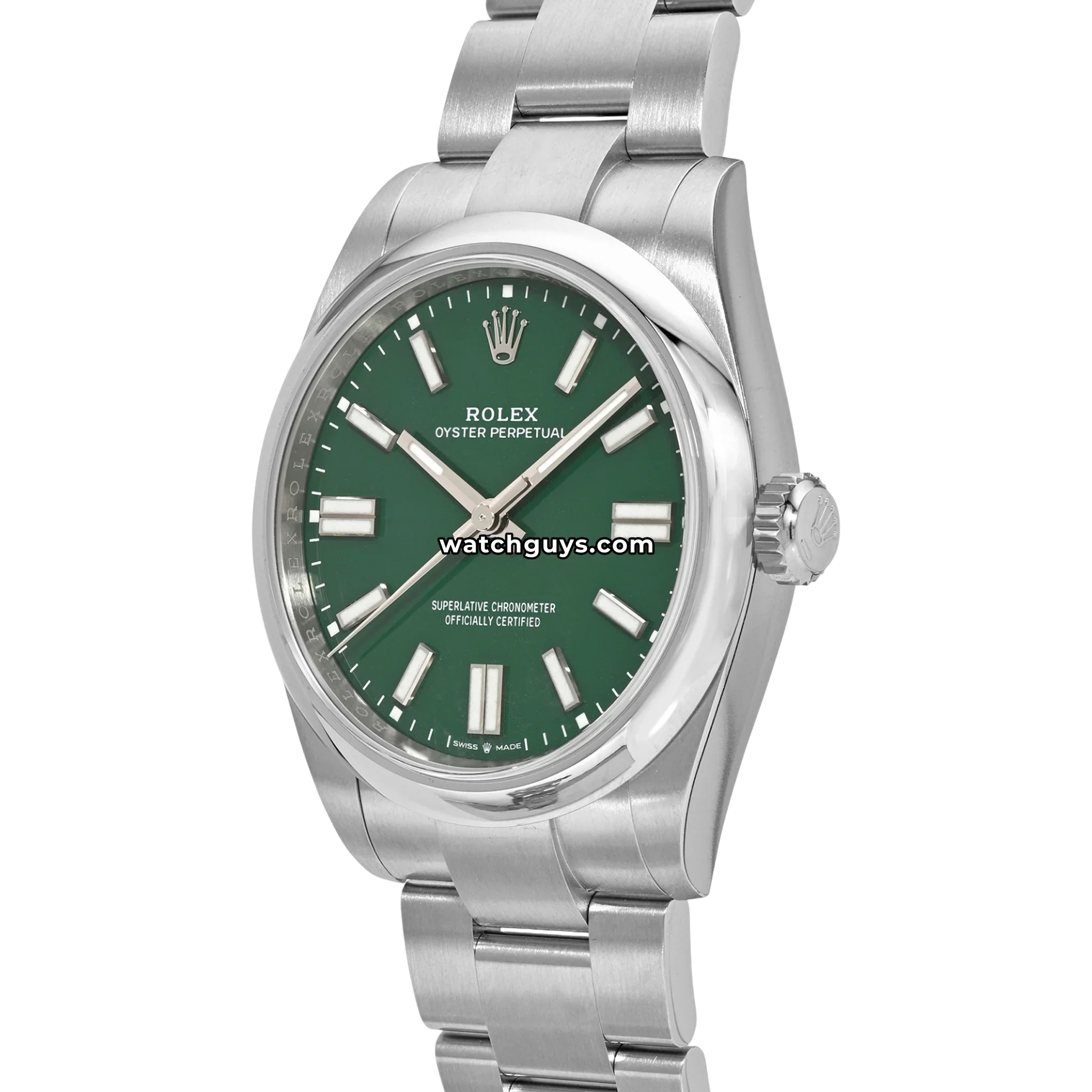 Rolex Oyster Perpetual 134300 Green Dial