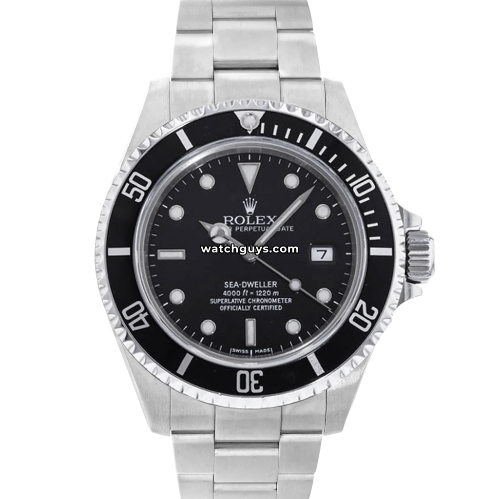 Rolex Sea Dweller 16600 Black Dial