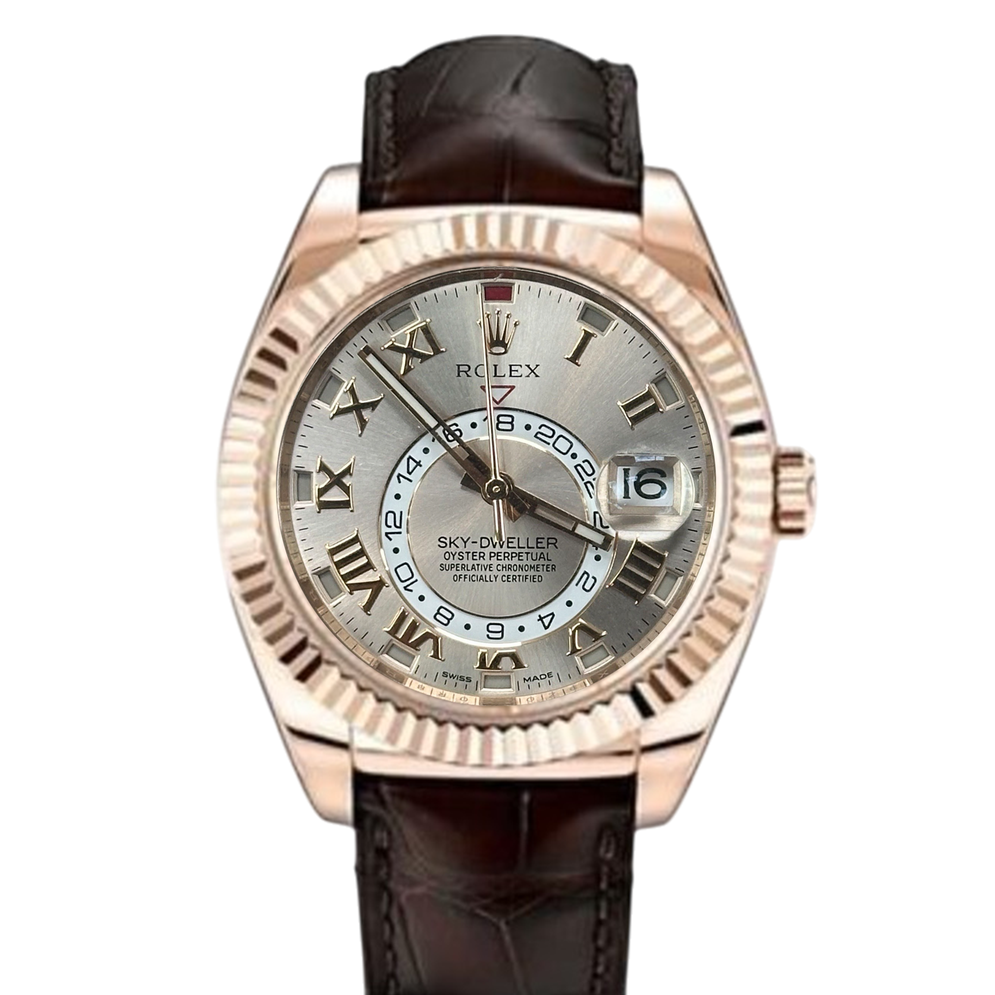 Rolex Sky-Dweller 326135 Sundust Roman