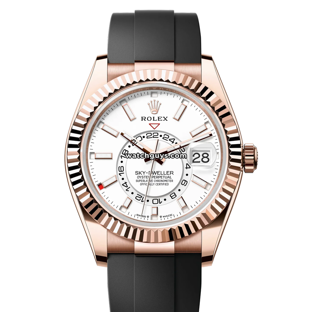Rolex Sky-Dweller 336235 White Oysterflex