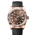 Rolex Sky-Dweller 336235 Chocolate Oysterflex