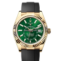Rolex Sky-Dweller 336238 Green Oysterflex