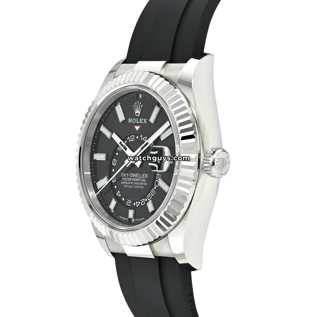 Rolex Sky-Dweller 336239 Oysterflex White Gold