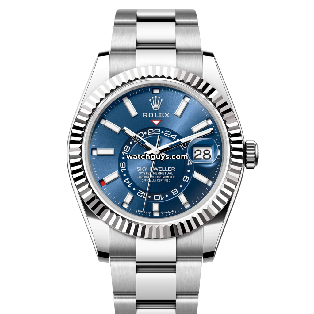 Rolex Sky-Dweller 336934 Blue Stainless Steel Oyster