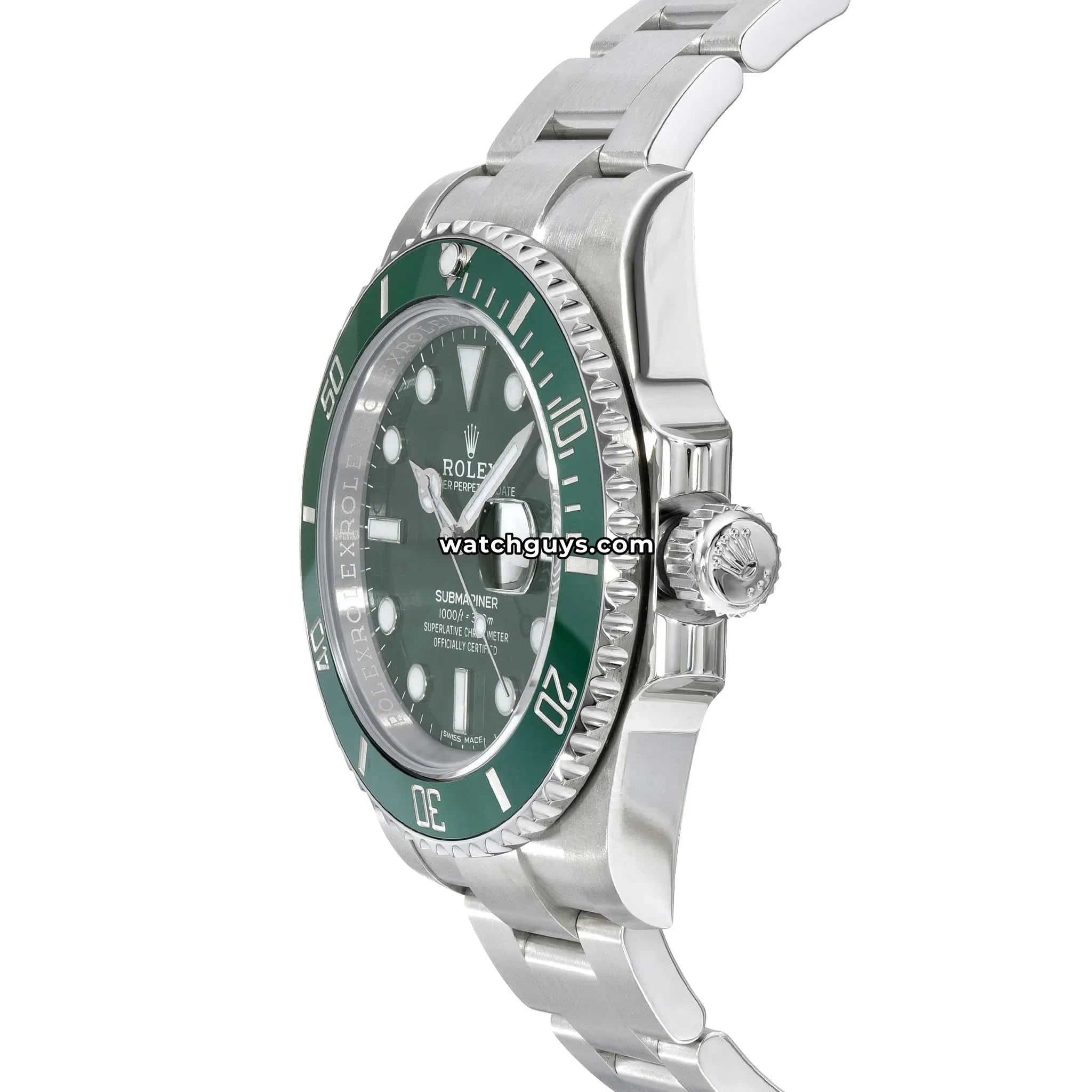Rolex Submariner 116610LV Stainless Steel Hulk