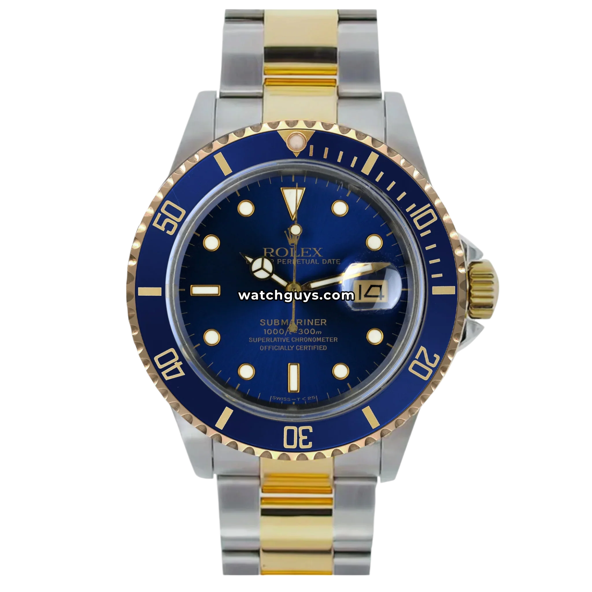 Rolex Submariner 16803 Blue Dial