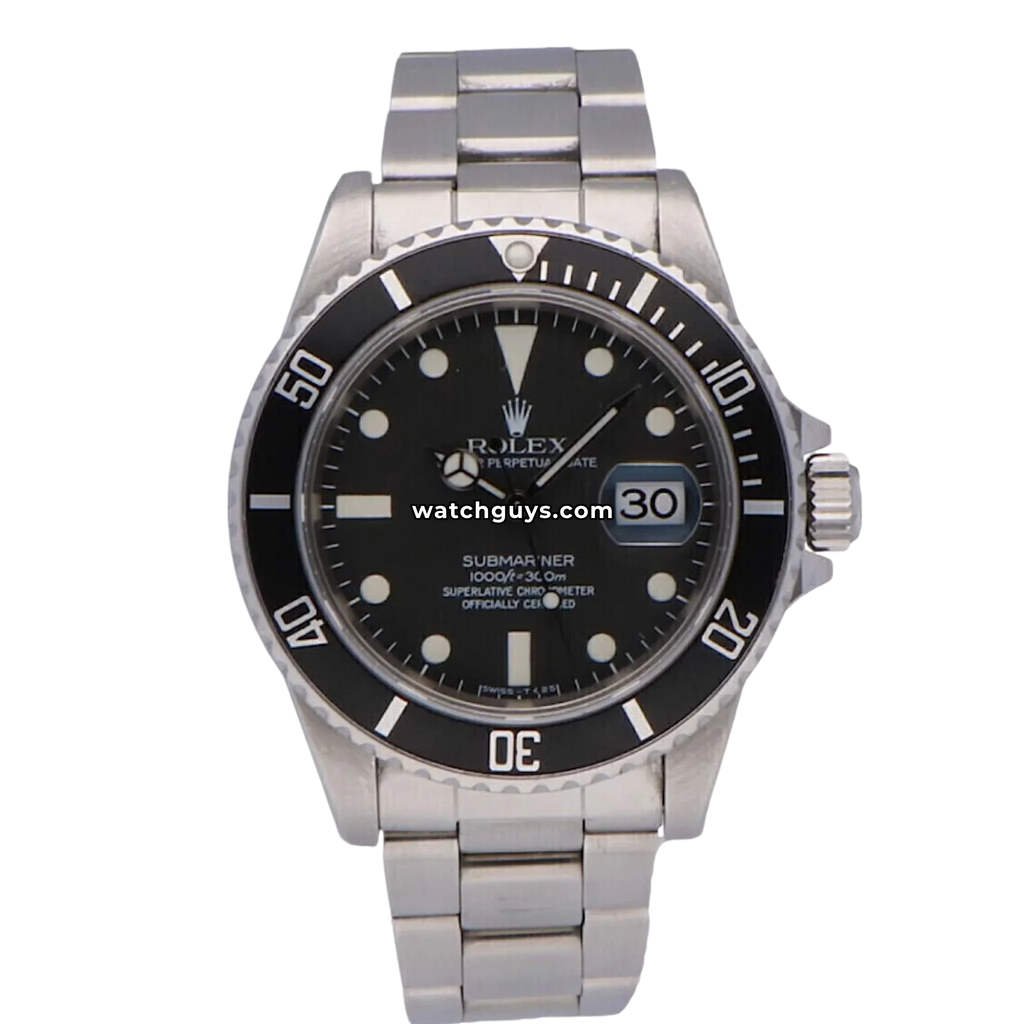 Rolex Submariner Date 16800 Black Dial