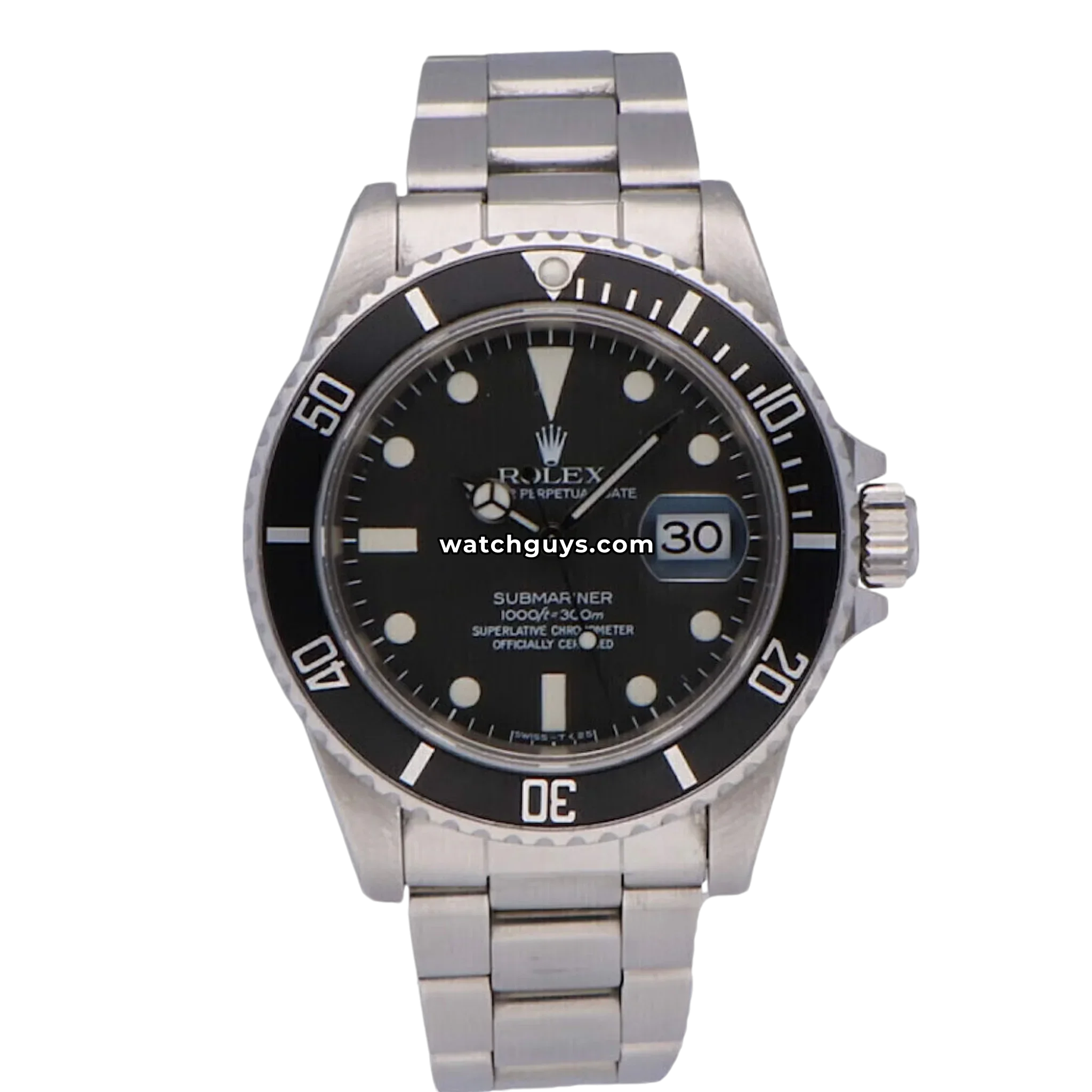 Rolex Submariner Date 16800 Black Dial