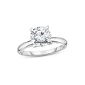 Solitaire Diamond Engagement Ring White Gold