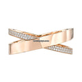 Tiffany & Co. Atlas Wide X Diamond Bracelet