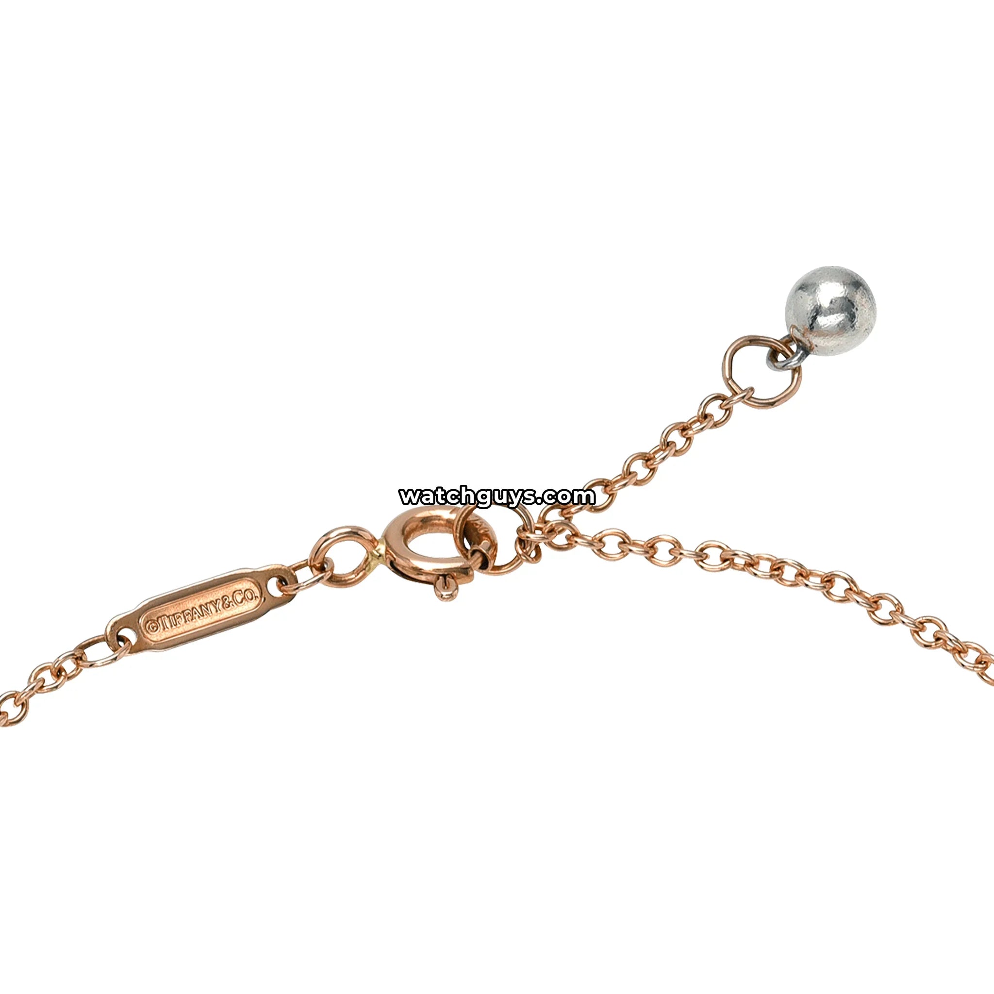 Tiffany & Co. Butterfly Chain Bracelet 18k Rose Gold